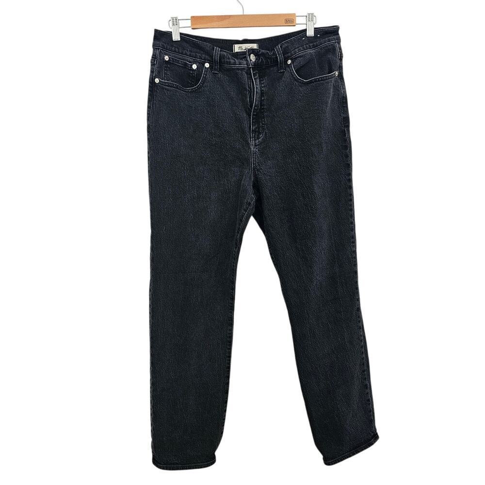 MADEWELL The 90s Straight Jean in Belmere Wash Size 32